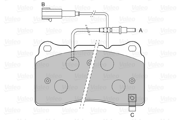 Brake Pad Set, disc brake (598919)