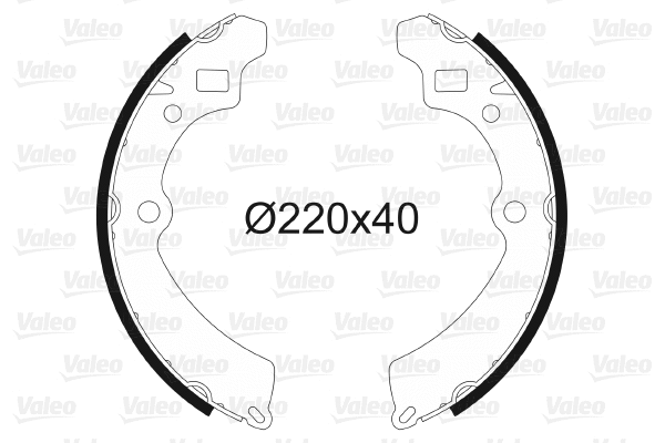 Brake Shoe Set (562670)