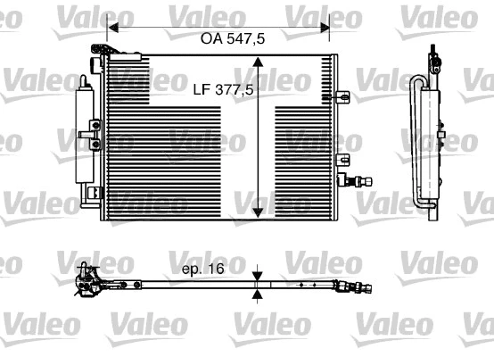 Condenser, air conditioning (818166)