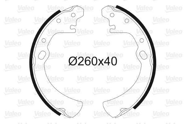 Brake Shoe Set (562614)