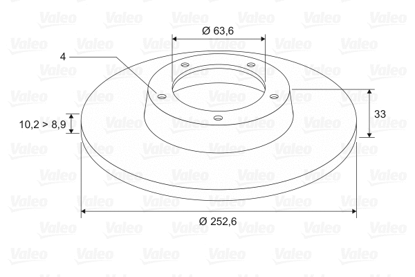 Brake Disc (186425)