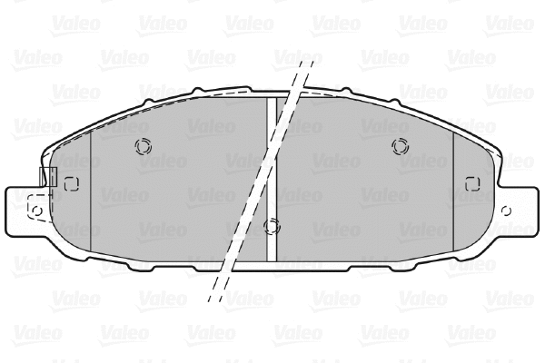 Brake Pad Set, disc brake (601403)