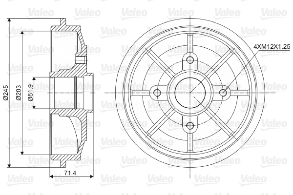 Brake Drum (237016)