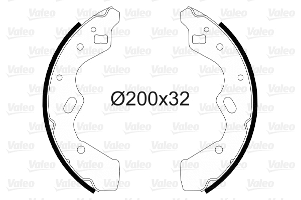 Brake Shoe Set (564093)