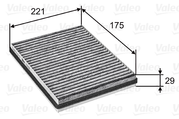 Filter, cabin air (715750)