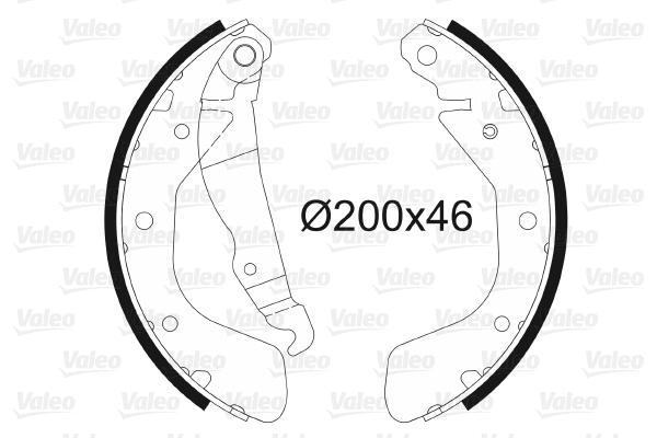 Brake Shoe Set (562078)