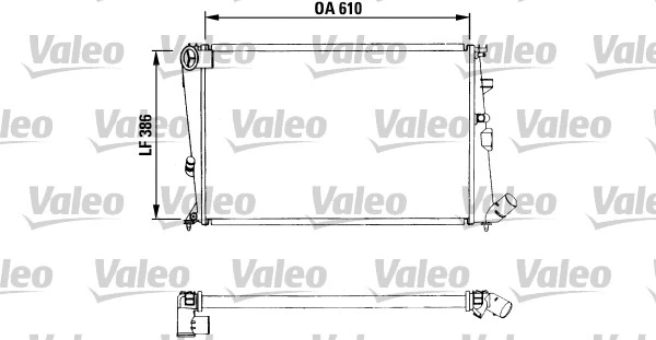 Radiator, engine cooling (730959)