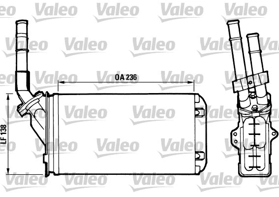Heat Exchanger, interior heating (812002)