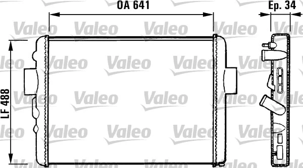 Radiator, engine cooling (731572)