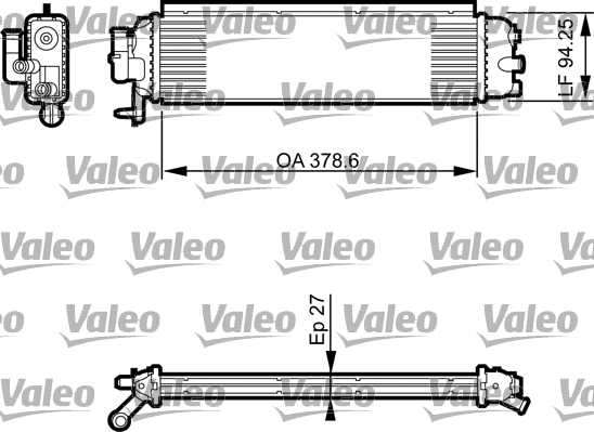 Radiator, engine cooling (735561)