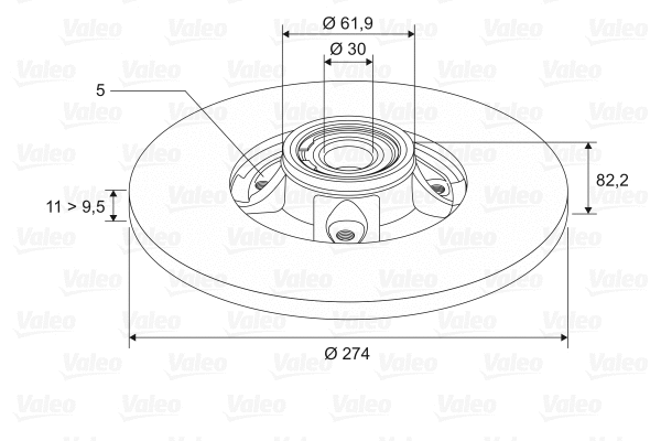 Brake Disc (186896)