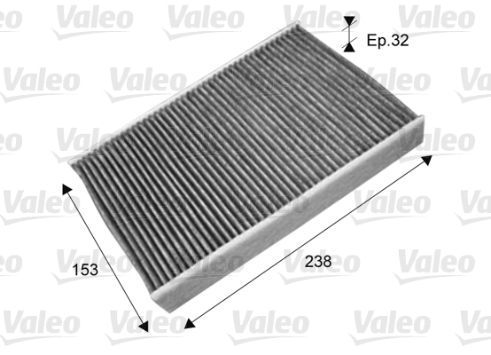 Filter, cabin air (715722)