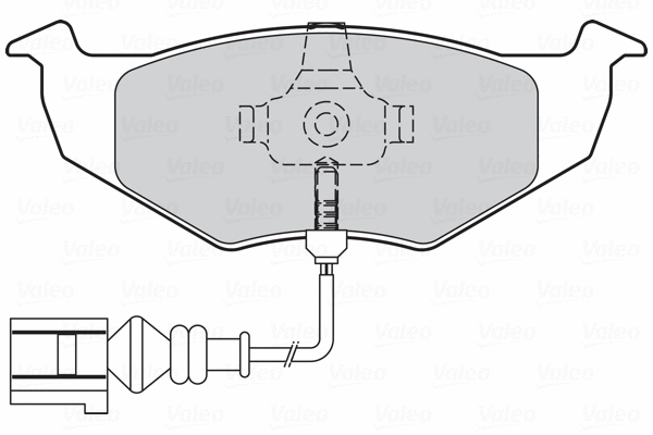 Brake Pad Set, disc brake (301805)