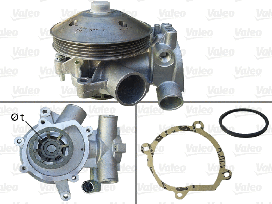 Water Pump, engine cooling (506869)
