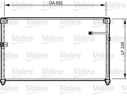 Condenser, air conditioning (814251)