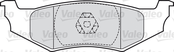 Brake Pad Set, disc brake (598544)