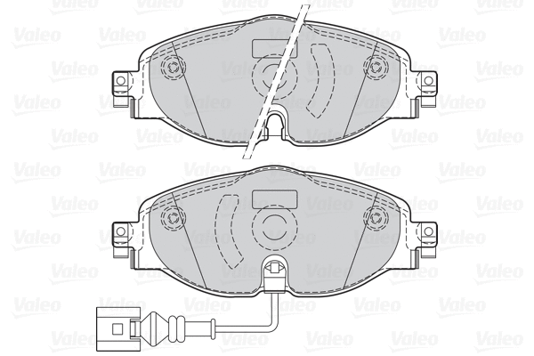 Brake Pad Set, disc brake (302145)