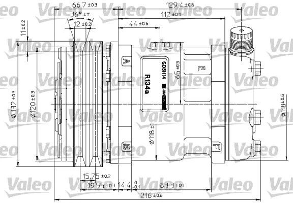 Compressor, air conditioning (815878)