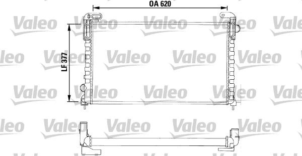 Radiator, engine cooling (730540)
