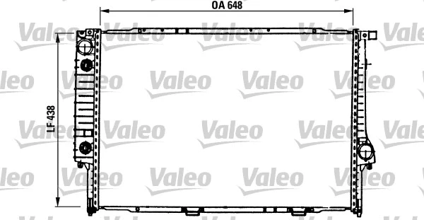 Radiator, engine cooling (819419)