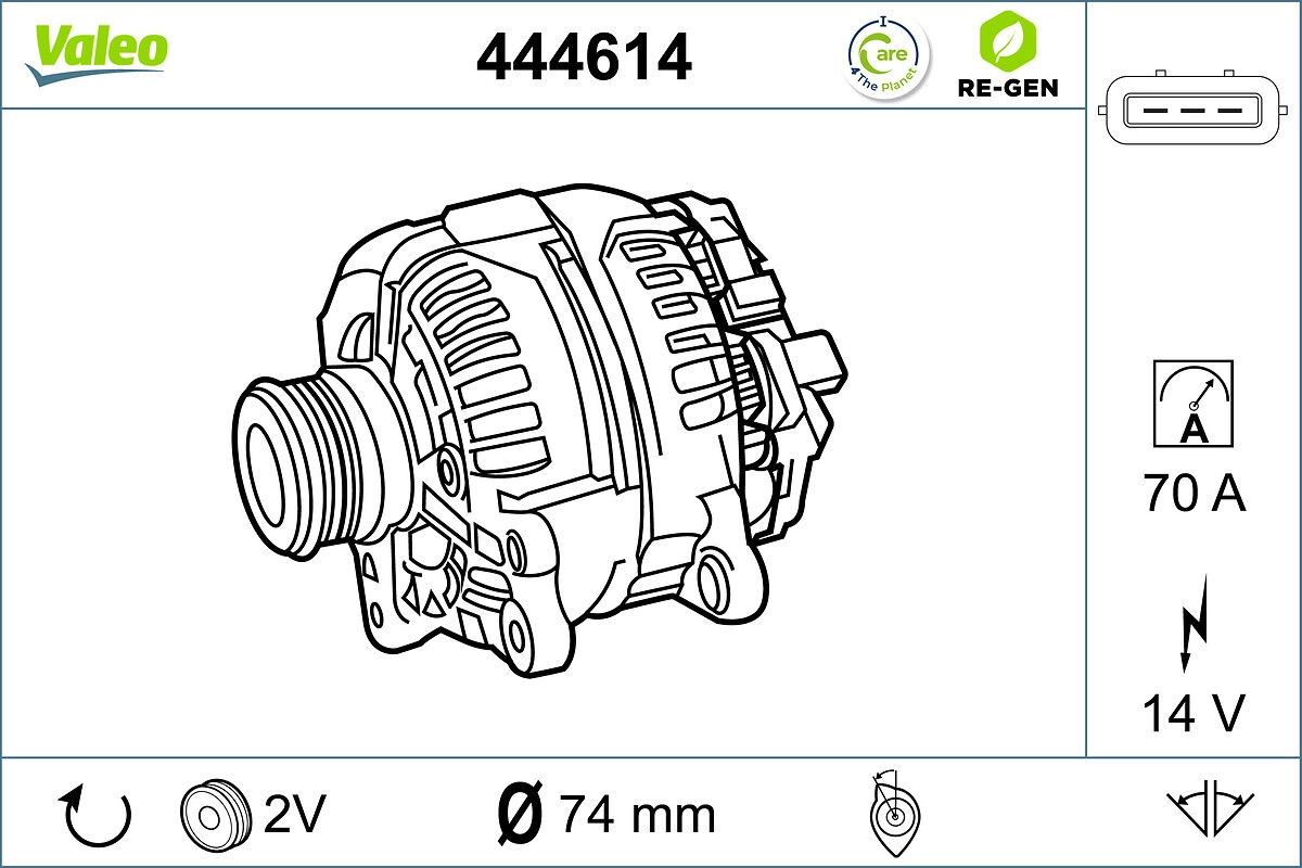 Alternator (444614)