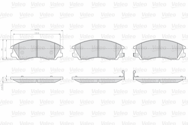Brake Pad Set, disc brake (872059)