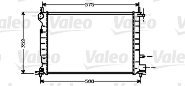 Radiator, engine cooling (734543)