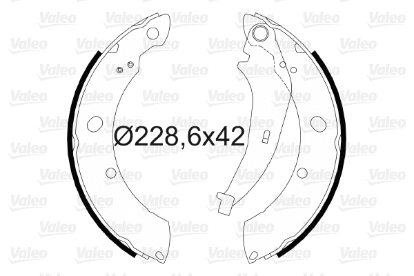 Brake Shoe Set (564077)