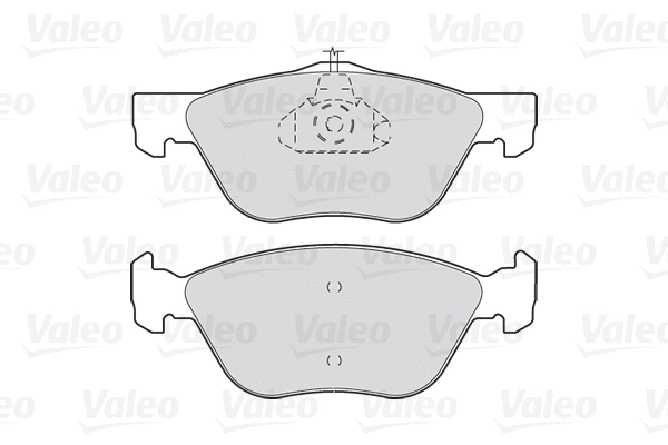 Brake Pad Set, disc brake (301023)