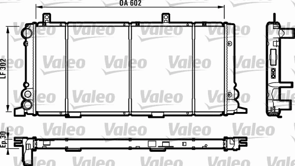 Radiator, engine cooling (730348)