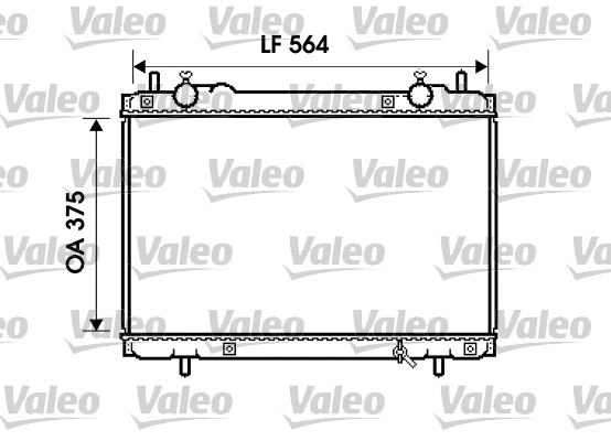 Radiator, engine cooling (734223)