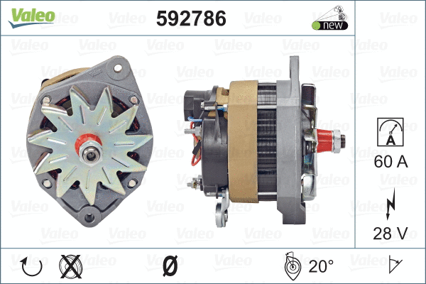 Alternator (592786)