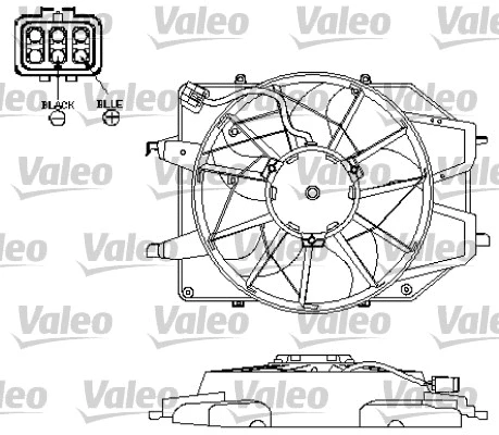 Fan, engine cooling (696152)