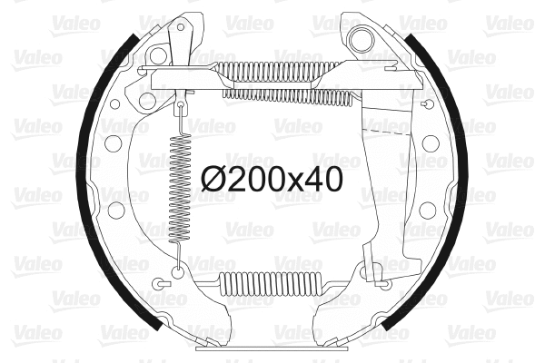 Brake Shoe Set (554780)