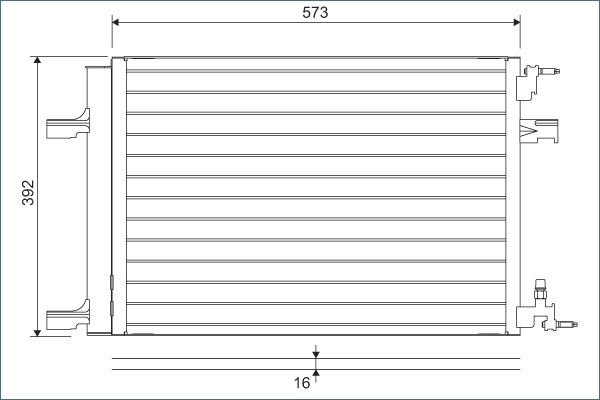 Condenser, air conditioning (814201)