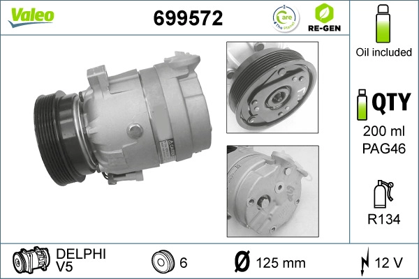 Compressor, air conditioning (699572)