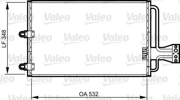 Condenser, air conditioning (816803)