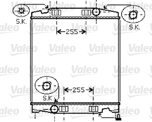 Radiator, engine cooling (733410)