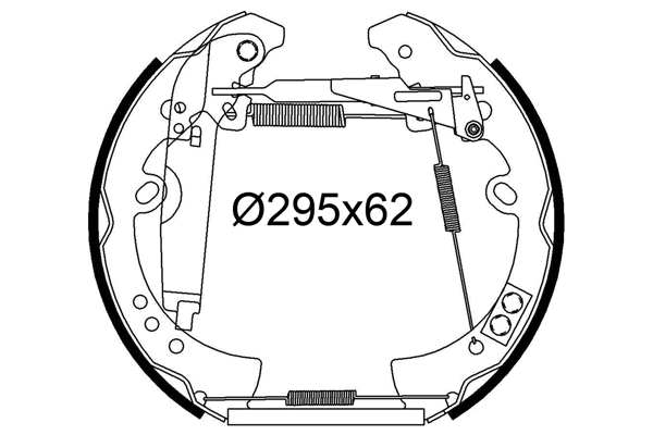 Brake Shoe Set (554975)