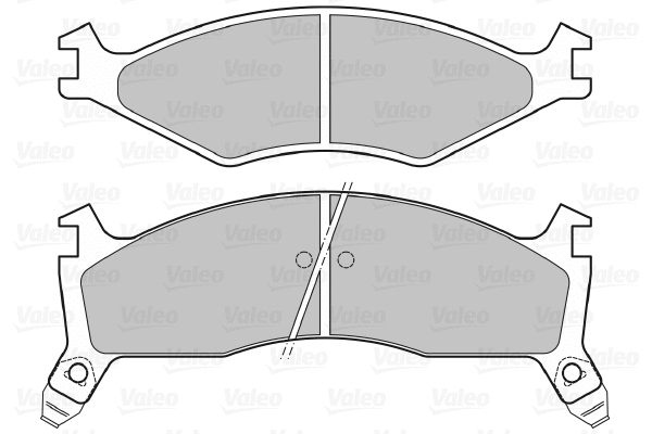 Brake Pad Set, disc brake (598838)