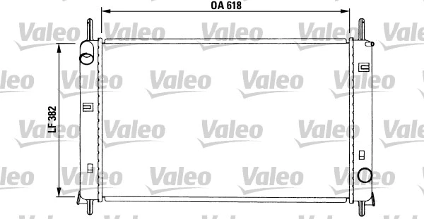 Radiator, engine cooling (731257)