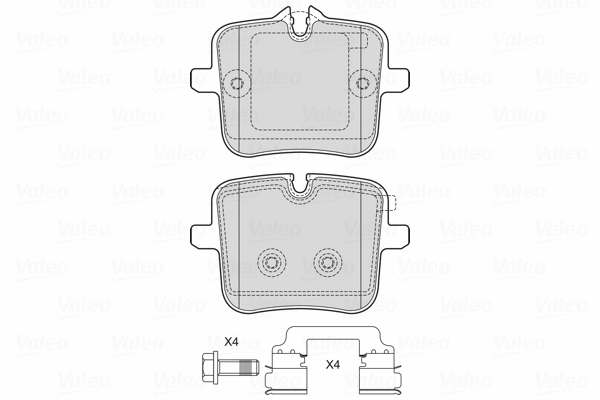Brake Pad Set, disc brake (601770)