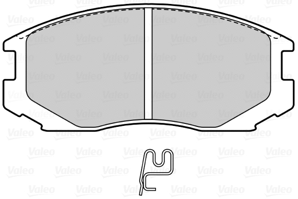 Brake Pad Set, disc brake (601517)