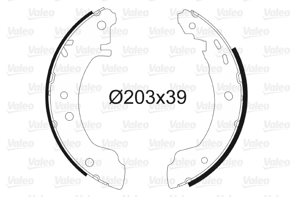 Brake Shoe Set (562548)