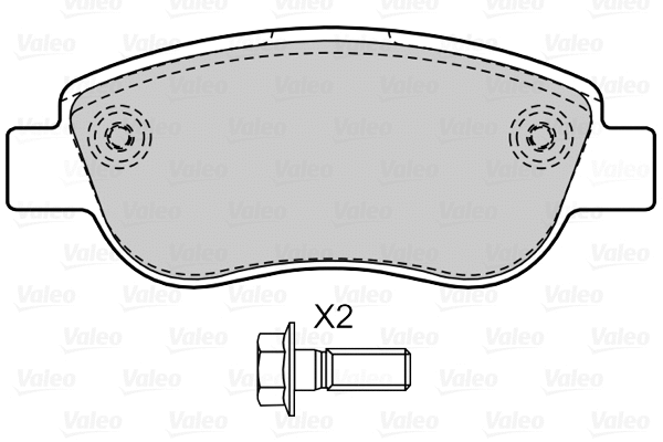 Brake Pad Set, disc brake (601531)