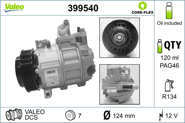 Compressor, air conditioning (399540)