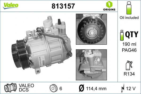 Compressor, air conditioning