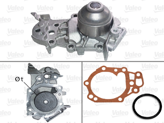 Water Pump, engine cooling (506780)