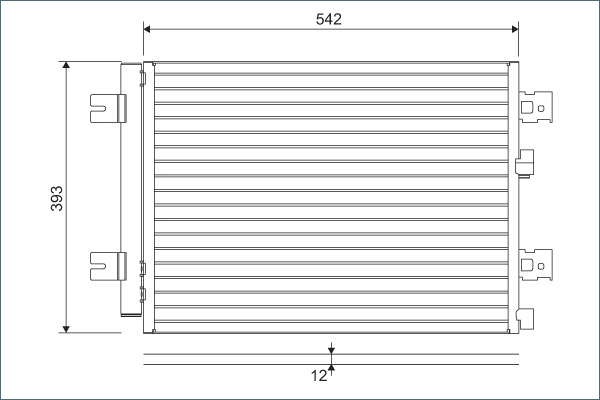 Condenser, air conditioning (814077)