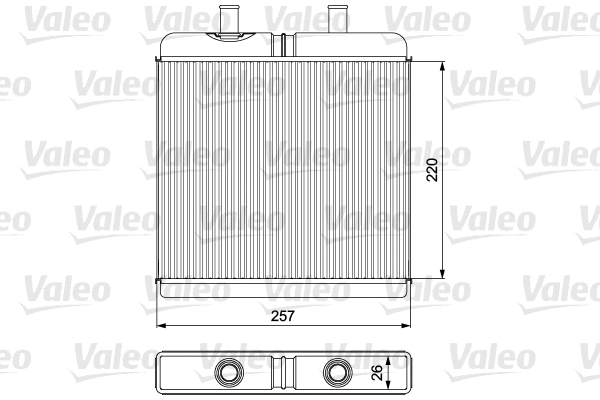 Heat Exchanger, interior heating (812340)